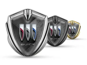 Buick Abzeichen Selbstklebend Pro Stil Legierung Finish